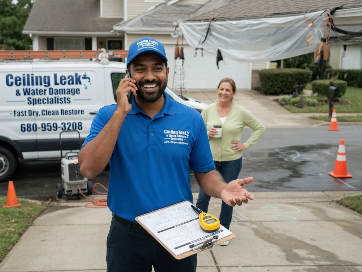Ceiling Leak Cleanup Kermit, WV FAQs